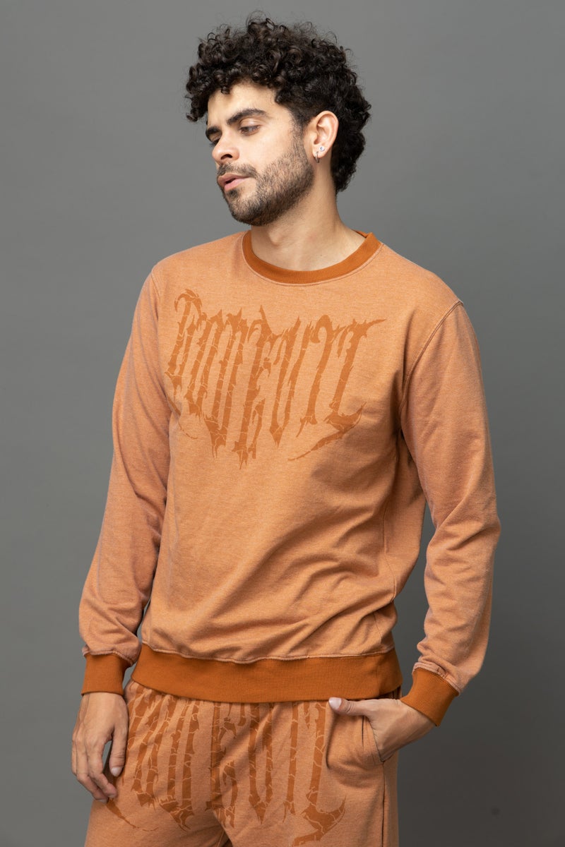 Go Devil Printed Sweatshirt For Men - Image 2
